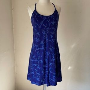 Patagonia halter tank dress/Blue/Size M